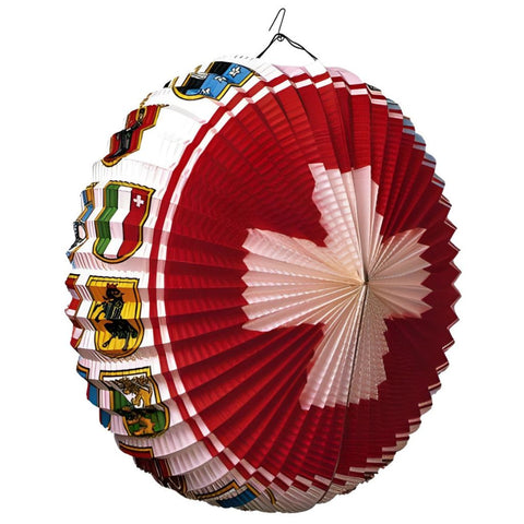 1. August Radlampion mit Kantonswappen