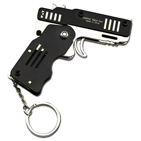 Gummiband Pistole Metall