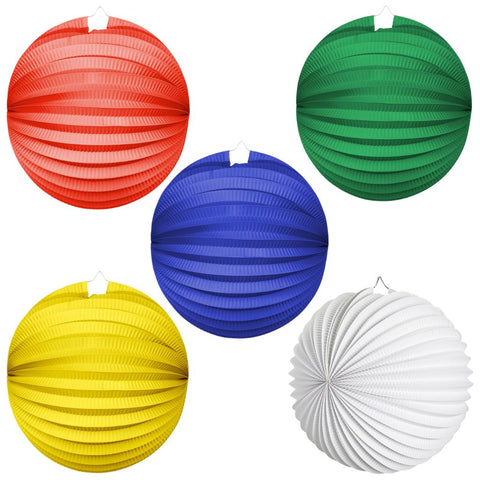 Ballonlampion 5er Set