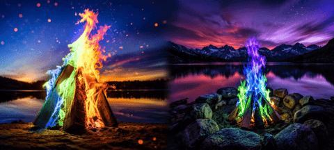 Magic Fire Feuerpulver - Zauberpulver für Feuer