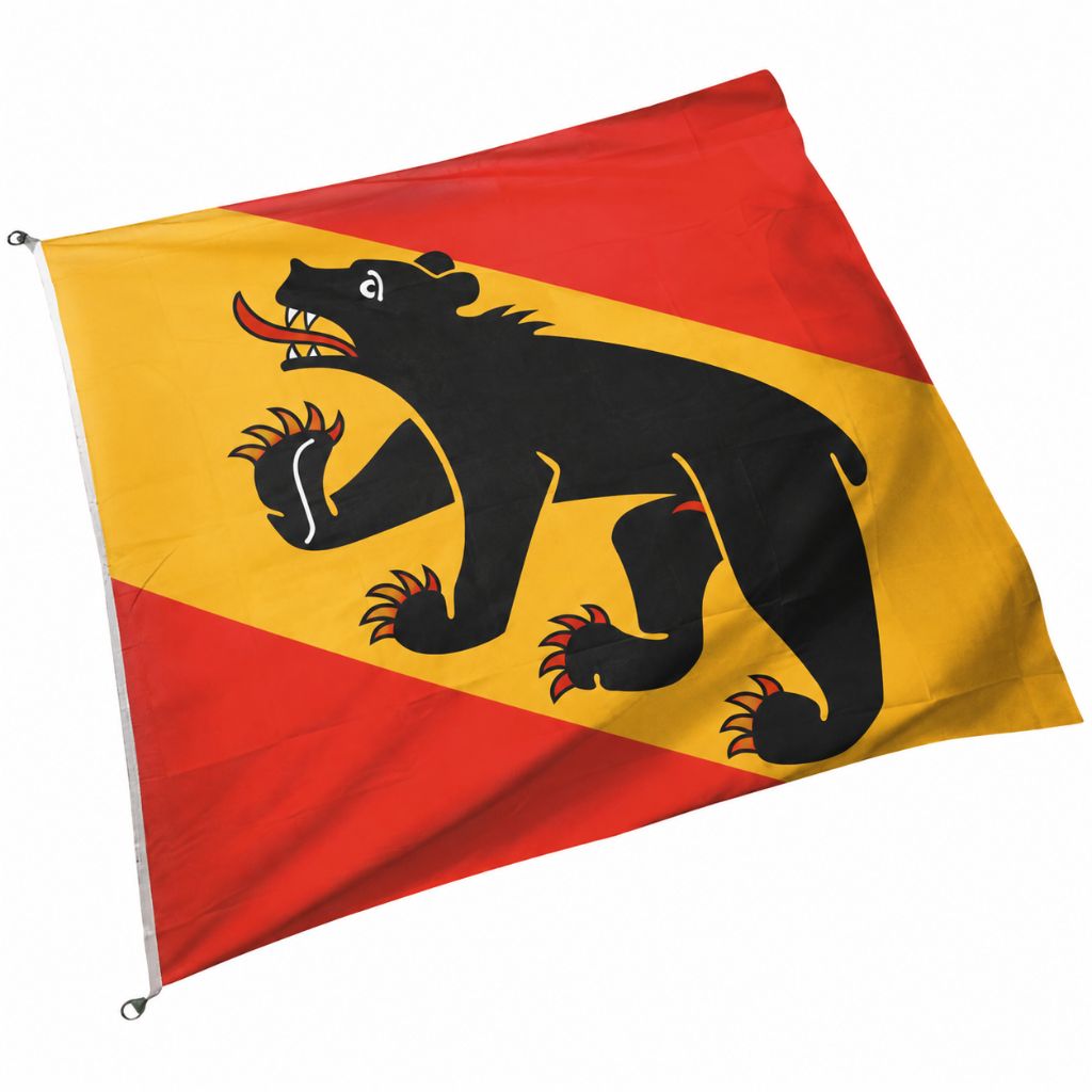 Berner Hissfahne Polyester 150x150 cm