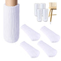 Stuhlsocken Weiss Budget 4er Set