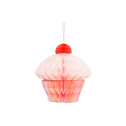 Honeycomb Papierdekoration Muffin, 20 cm, Mix