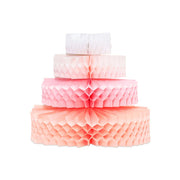 Seidenpapierdekoration Kuchen, 23 cm, Mix