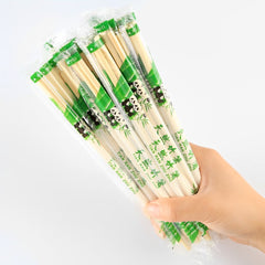 Einweg-Bambus-Holzstäbchen 10 Paar
