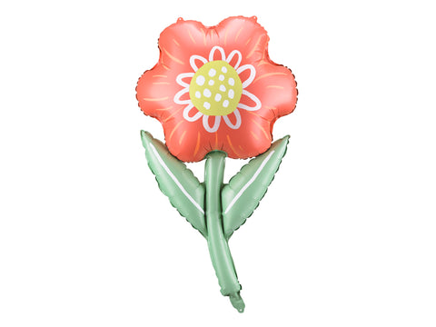 Folienballon Blume, 53x96 cm, mix