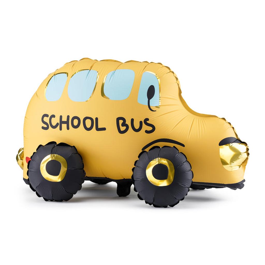 Folienballon stehender Bus, Mix, 66x36 cm