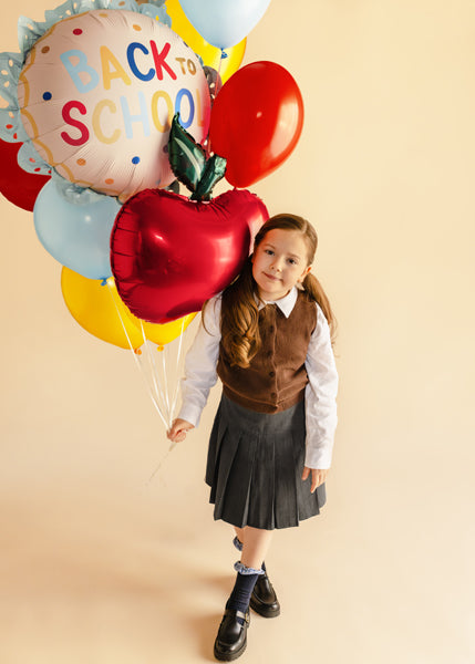 Folienballon Apfel, 57x69 cm, mix