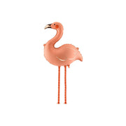Folienballon Flamingo, 65x67 cm, korallenfarben