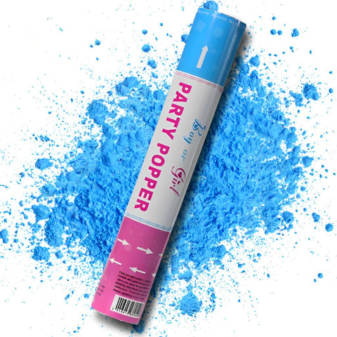 Gender Reveal Powder Cannon Blue