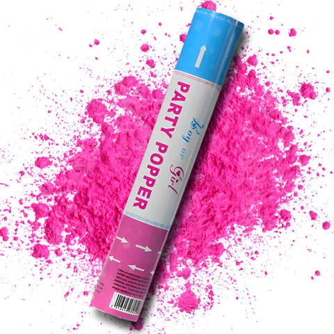 Gender Reveal Powder Cannon Pink