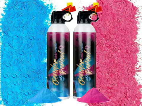 Gender Reveal Spray-Sortiment