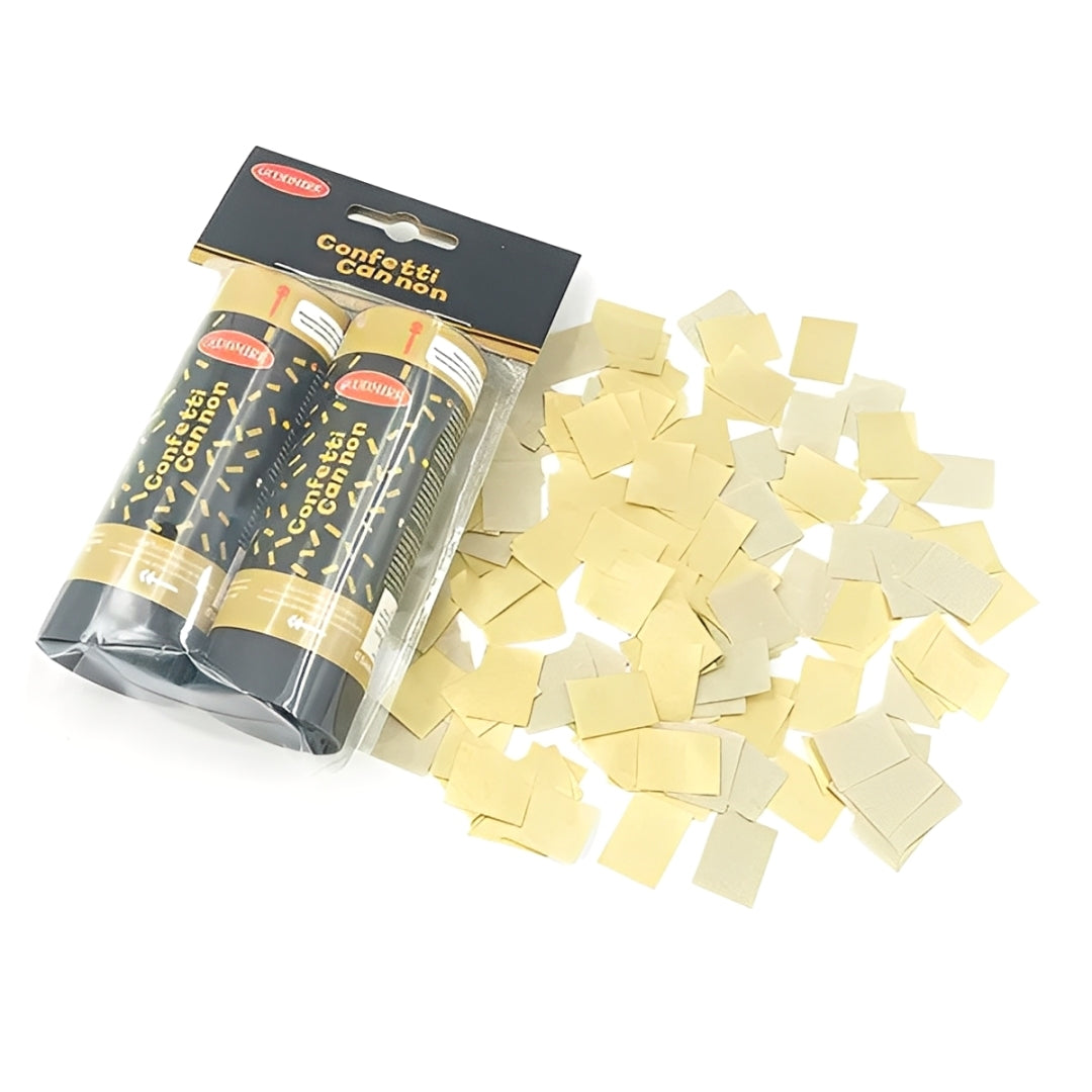 Goldene-Konfetti-Kanonen