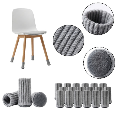 24er Stuhlbeinsocken Grau