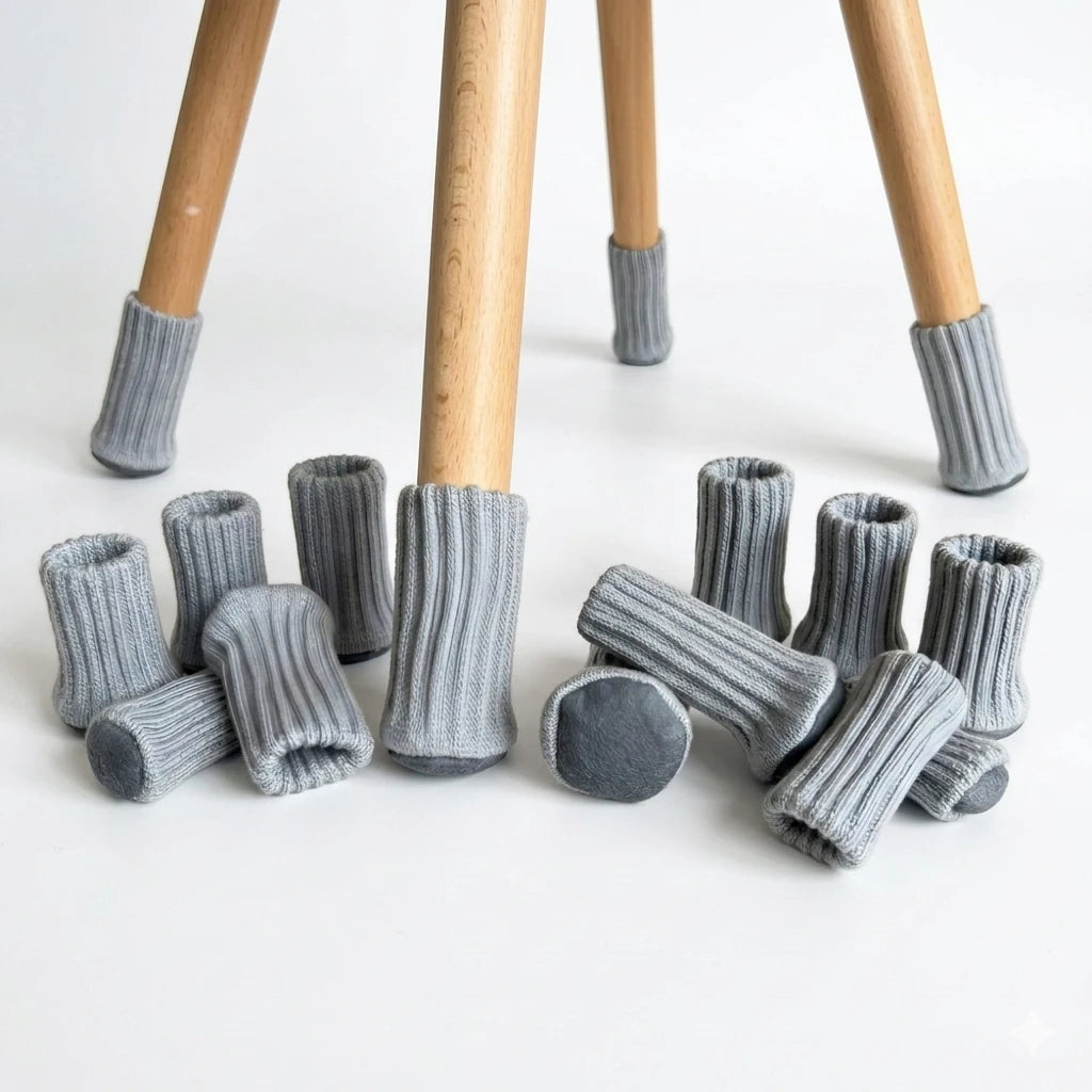 24er Stuhlbeinsocken Grau