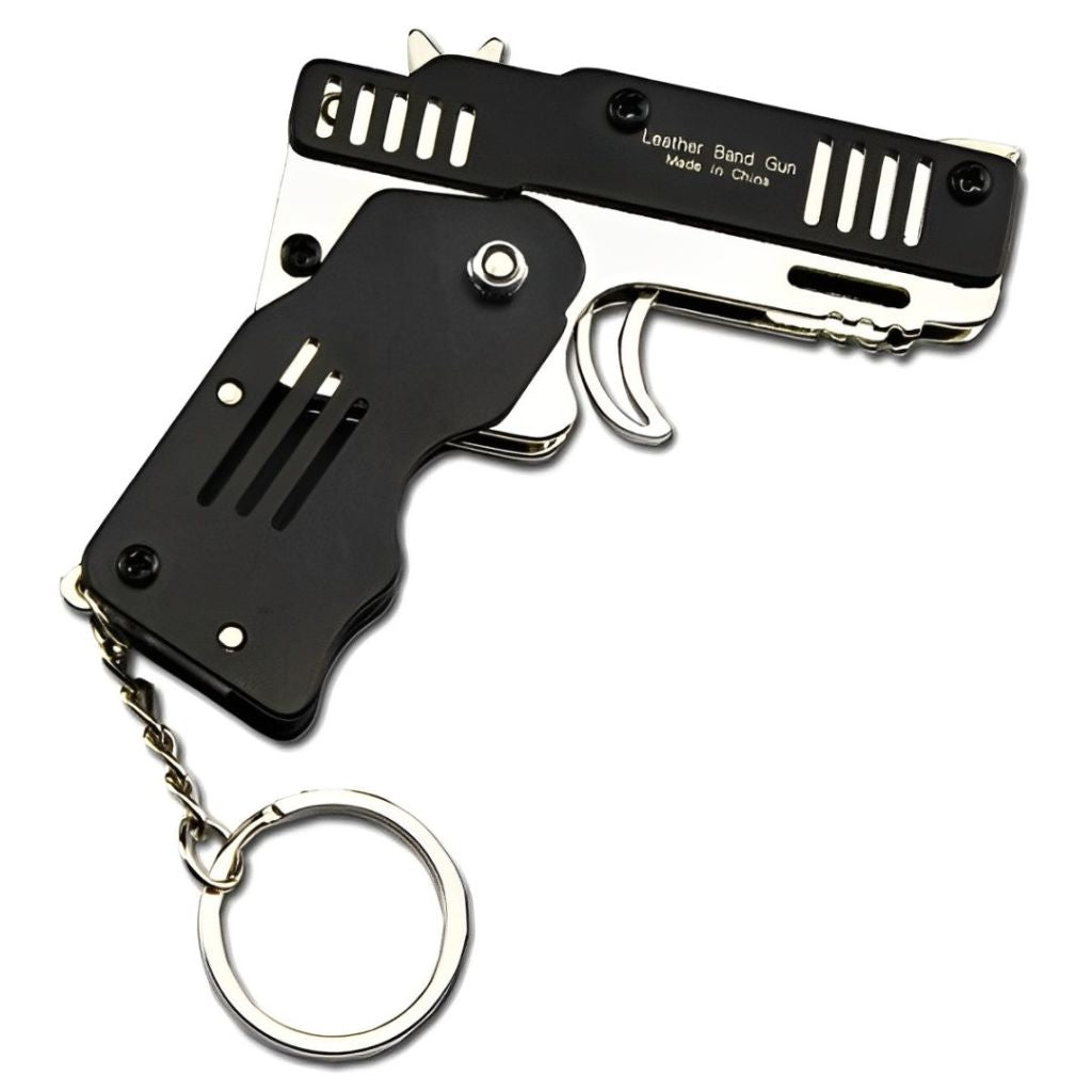 Gummiband Pistole Metall