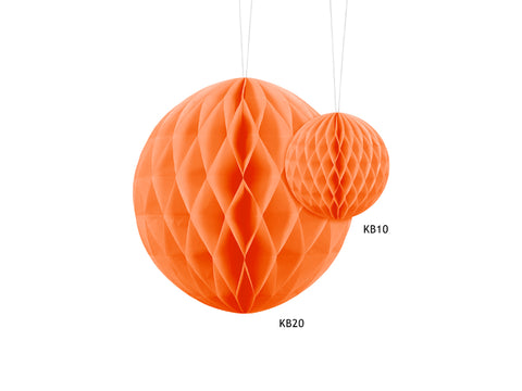 Wabenball, Orange, 10 cm