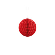 Seidenpapierkugel, rot, 10cm