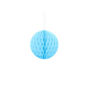 Seidenpapierkugel, hellblau, 10cm