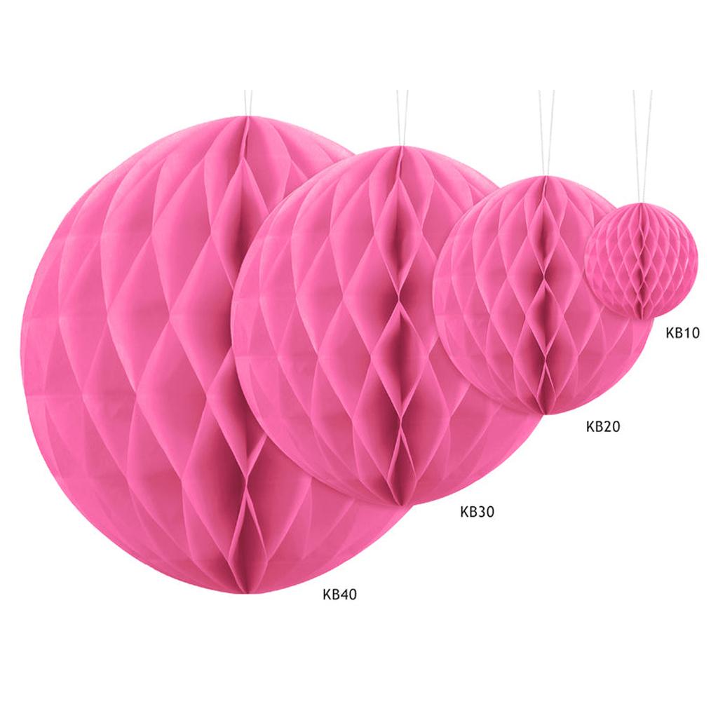 Seidenpapierkugel, rosa, 10cm