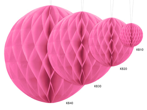 Seidenpapierkugel, rosa, 10cm