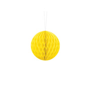 Seidenpapierkugel, gelb, 10cm