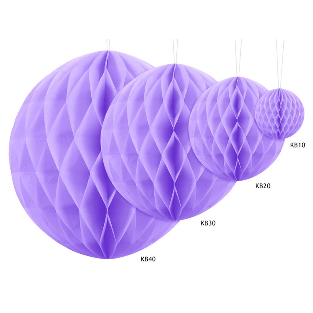 Wabenball, Flieder, 20 cm