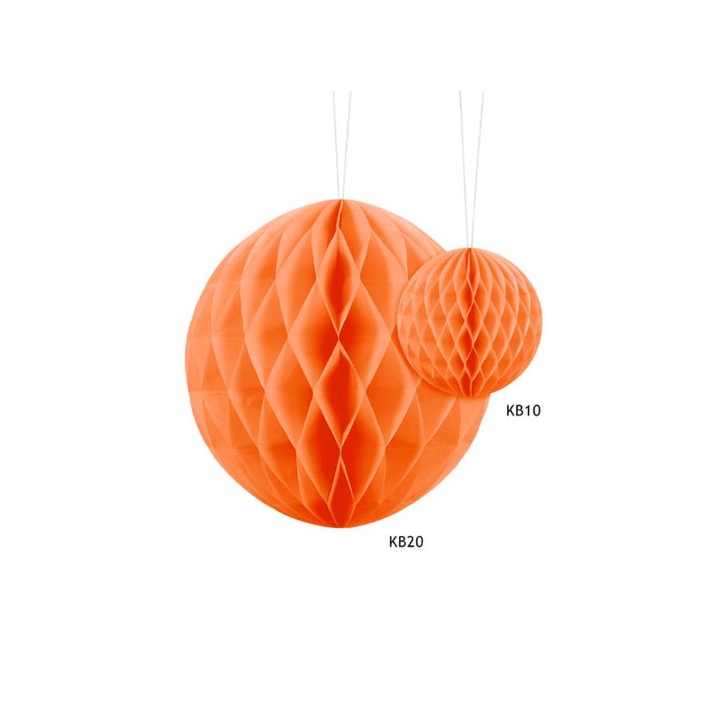 Wabenball, Orange, 20 cm