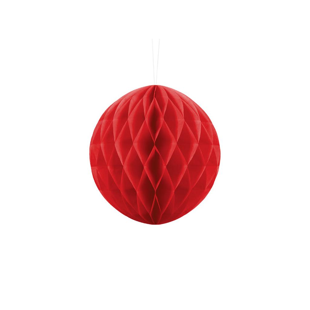 Seidenpapierkugel, rot, 20cm