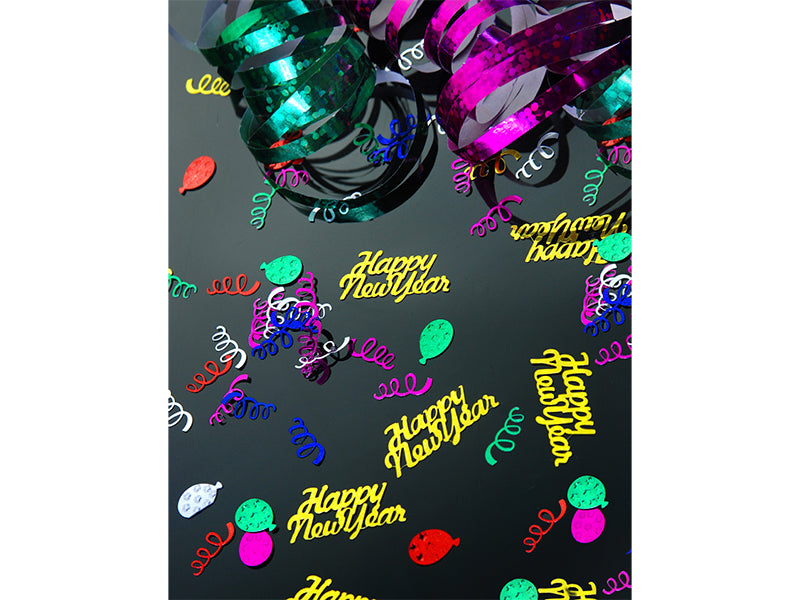 Konfetti Happy New Year Gold 4 × 2 cm