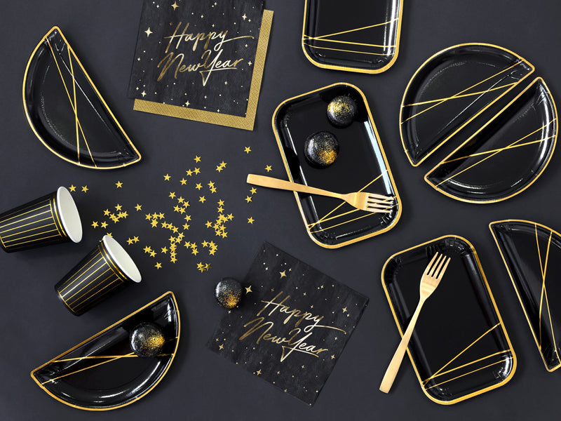 Konfetti Sterne Gold 10 mm