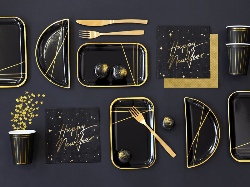 Konfetti Sterne Gold 10 mm