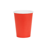 Pappbecher, rot, 250ml