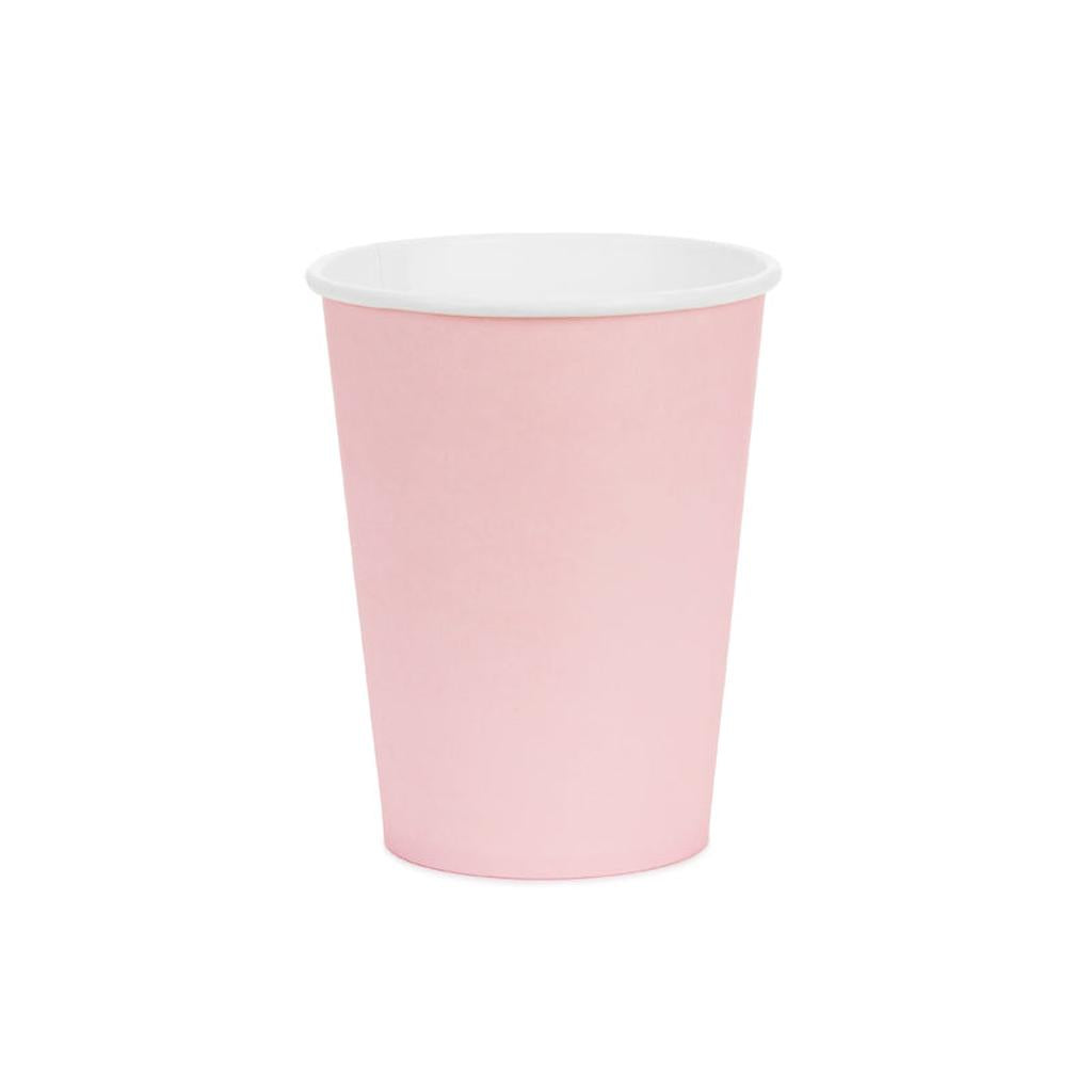 Pappbecher, hellrosa, 250ml