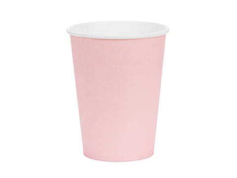 Pappbecher, hellrosa, 250ml