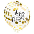 3x Konfetti Ballone Happy New Year