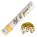 Premium Konfettikanone Gold