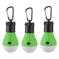 LED Campinglampe 3er-Set Grün