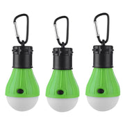 LED Campinglampe 3er-Set Grün