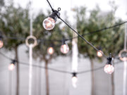 LED-Deko-Leuchten, schwarz, 5m
