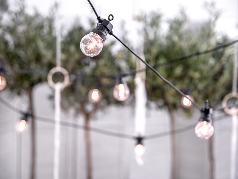 LED-Deko-Leuchten, schwarz, 5m