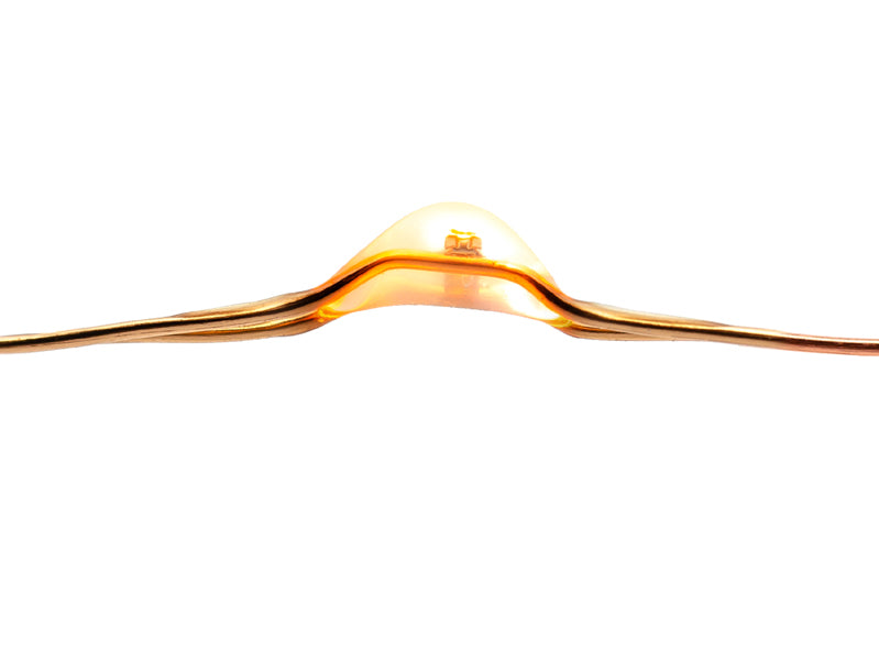 LED-Dekoleuchten, kupferfarben, 1,90m
