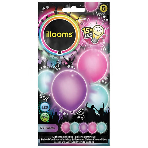 5 LED Ballone GIRLIE - illooms