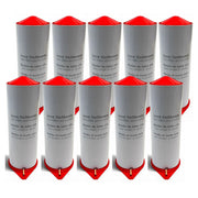 10x Tischbomben 22cm leer ohne Inhalt (Mega Pack)