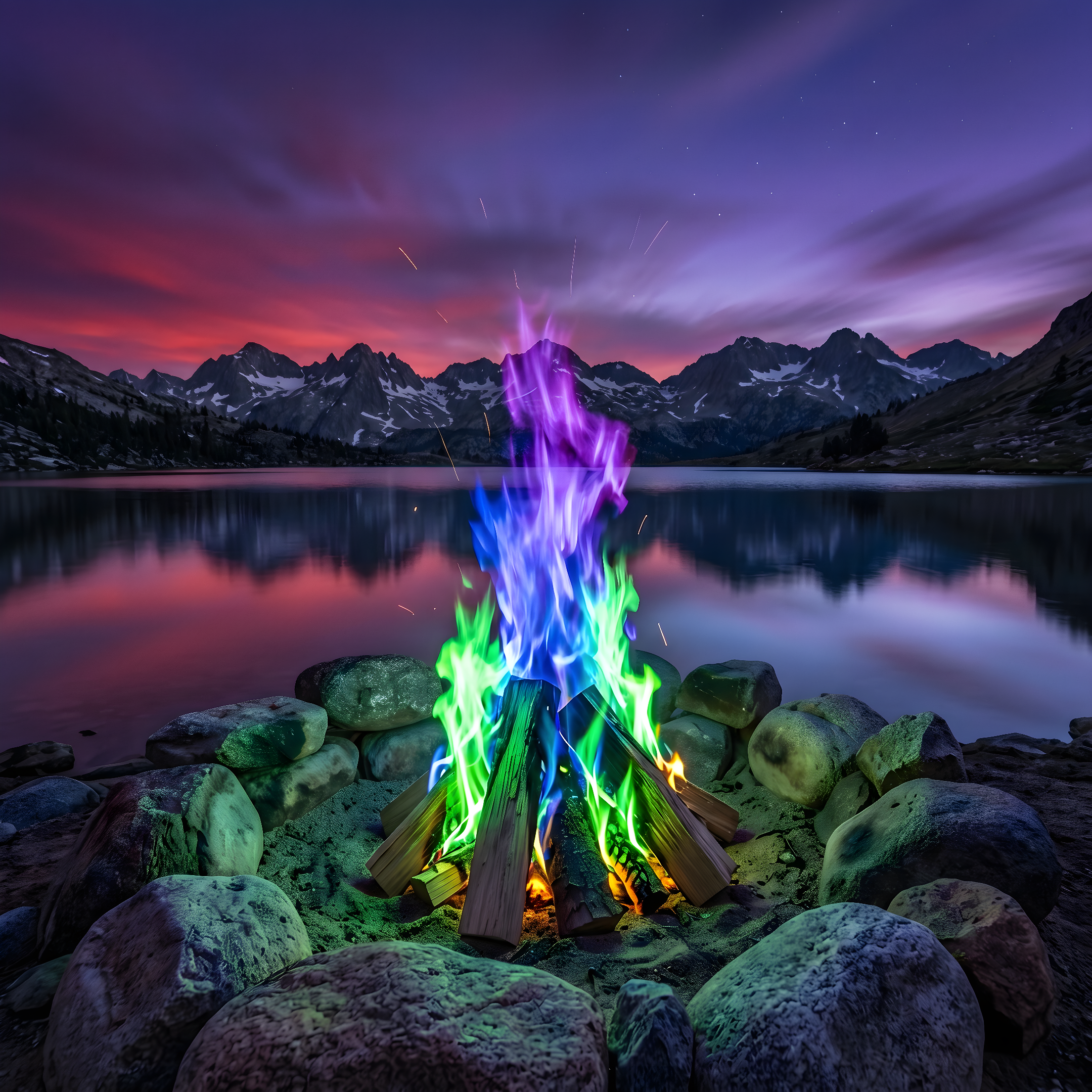 Magic Fire - Feuerpulver - Sparbox 20 Stück
