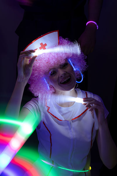 LED Leuchtwedel Weiss 26 cm