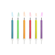 Geburtstagskerzen Bunte Flammen, Mix