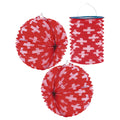 Schweizer-Lampion-Set