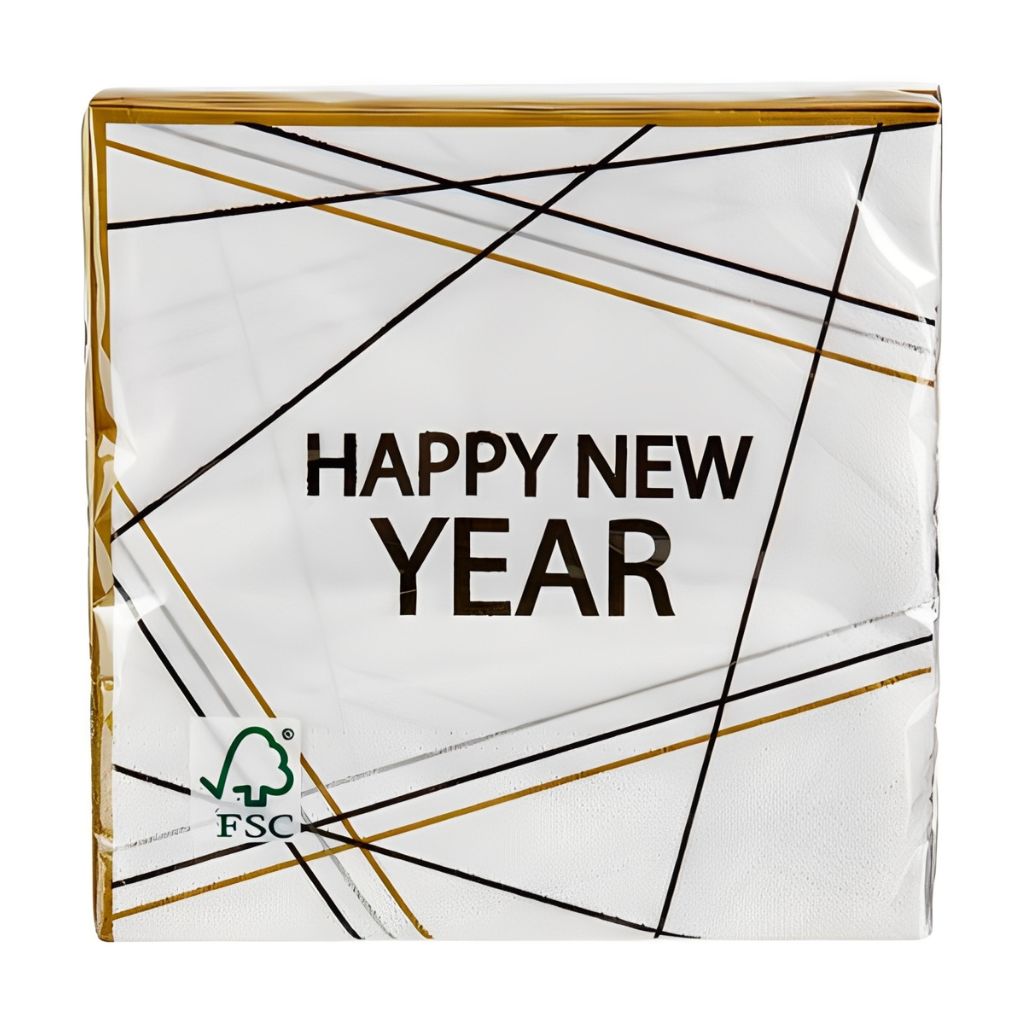Servietten Happy New Year 20 Stück