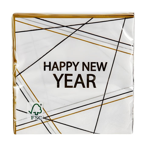 Servietten Happy New Year 20 Stück